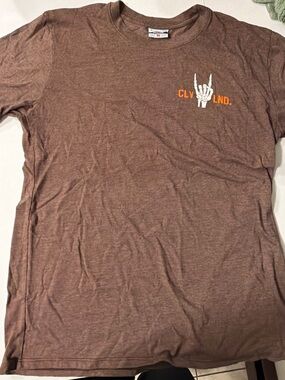 CLV LND Brown Short-Sleeve Graphic Tee